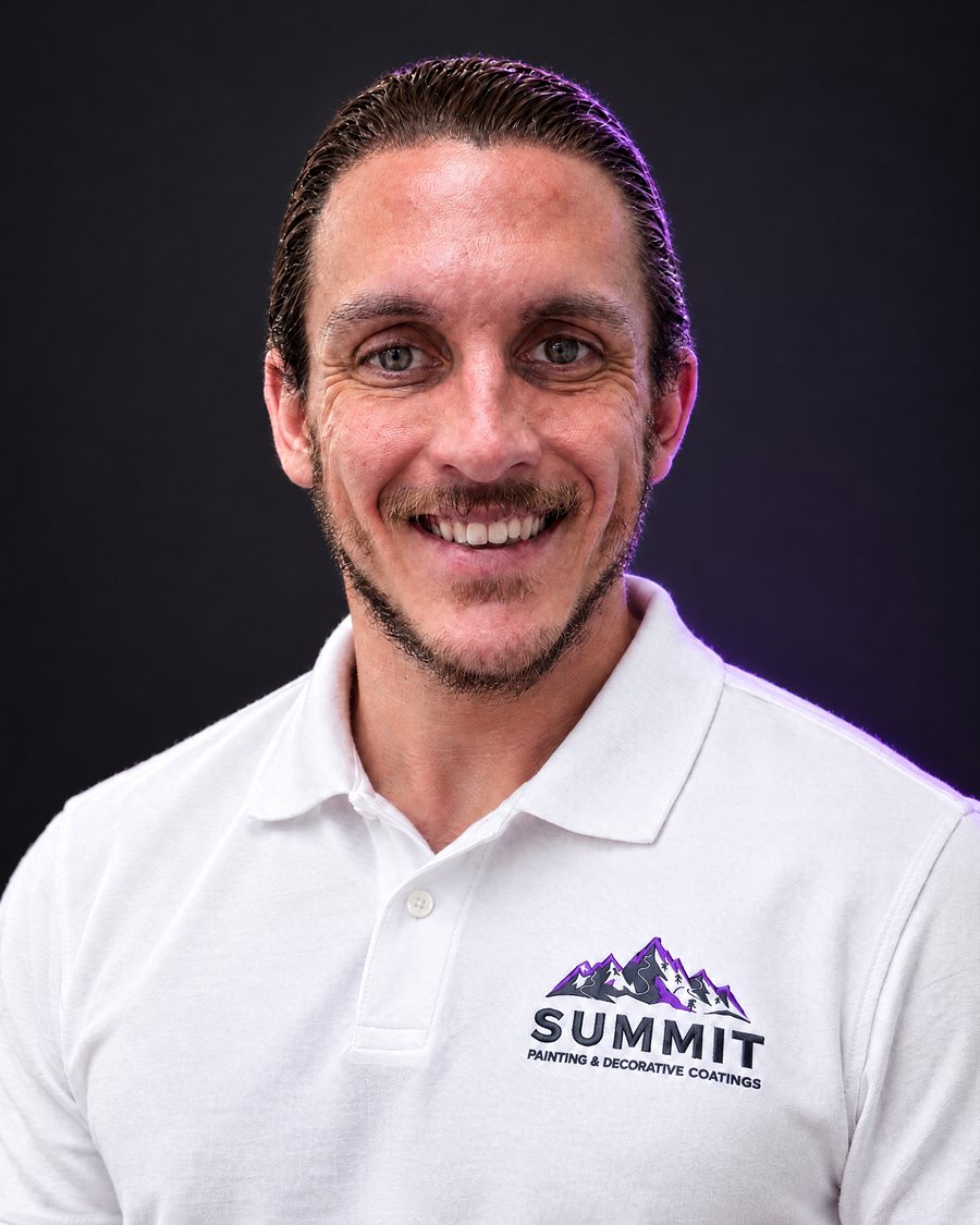 Gabriel Davis, owner of Summit Painting & Decorative Coatings
